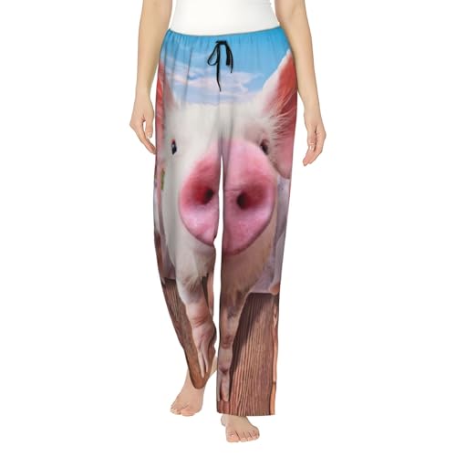 Pantalon de pyjama femme cochon mignon : le cadeau de nuit amusant et ultra-doux