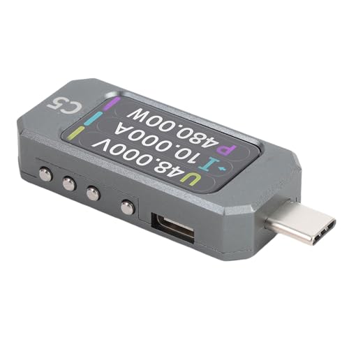 Analyseur de qualité de puissance USB C SEAFRONT avec écran 1,47 pouces pour test de câble - 5