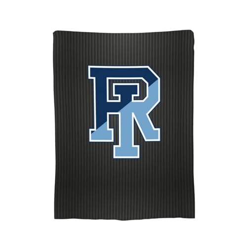 XRPUONG Uri University of Rhode Island Rams Fleece Blanket Very Soft Microfiber Flannel Blanket for Couch Warm and Cozy