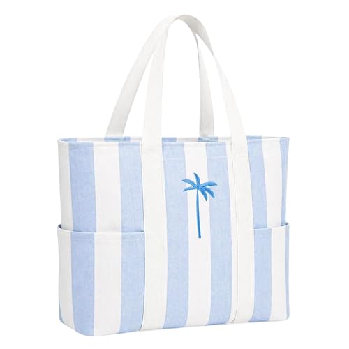 Image of Folkulture Beach Bag | Large Waterproof Beach Tote Bag for Women, Beach Essentials, Travel & Vacation Essentials
