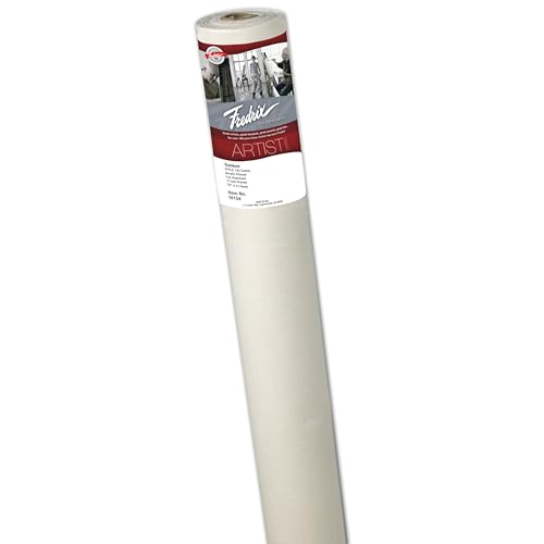 Fredrix Artist Series 122 Yankee 11.5 oz. Primed Cotton Canvas Roll, 73" x 12 yds.