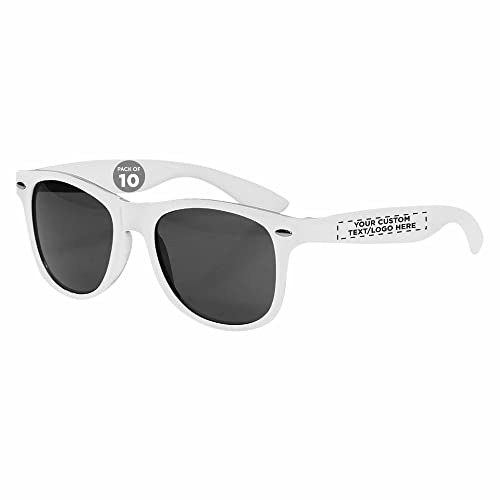 DISCOUNT PROMOS Sunglasses - Plastic Tahiti Glasses - Classic Style Sunglass
