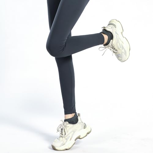 Image of loudashuaiqi Grip Pilates Socks Non Slip Athletic Yoga Socks with Grips for Women Grippy socks for Hospital Workout Barre