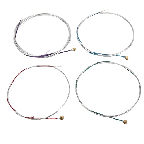 Cordas de violoncelo universais, conjunto de cordas de violoncelos de liga de cobre durável e níquel