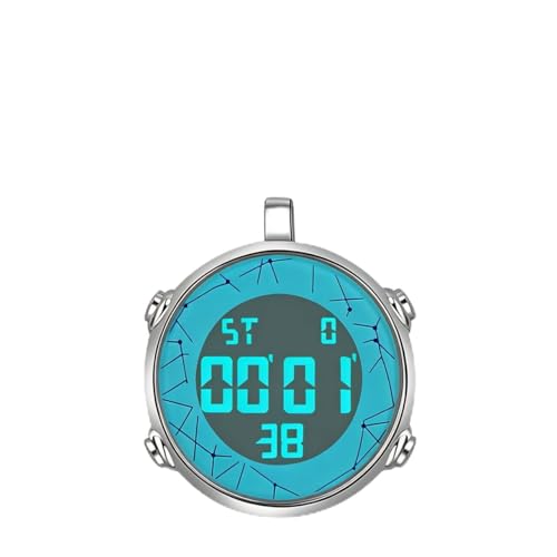 Image of JewelryWe Men Women Digital Clip Watch Mini Microlight Backpack Buckle Belt fob Watches for Rock Climbing Doctors Nurses Chefs for Mother's Day
