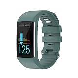 KINKUUN Ersatzarmband kompatibel mit Polar A360 A370 Ersatzarmbänder Armband Uhrenarmbänder.(Rock Cyan)