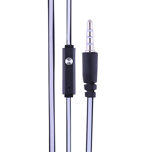 Wired Clip Headphones | 3.5mm Ear Hook Fitness Earbuds - Running Exercise Workout Gym Ear Buds Compatible with A Variety of Mobile Phones