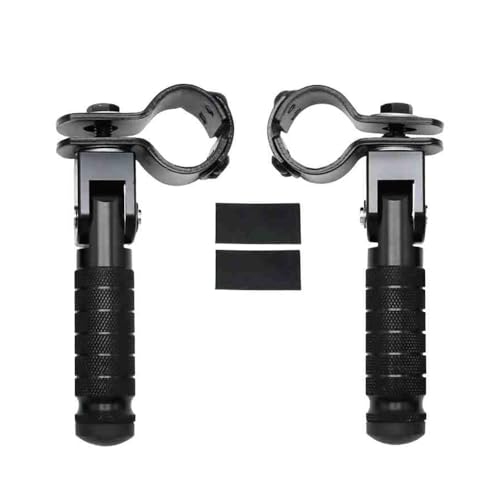 Repose-pieds repliables et cale-pied pièce de moto en aluminium pour pédales universelles
