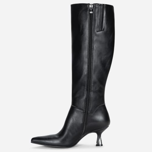 Kitten Heel Knee High Boots - image 4