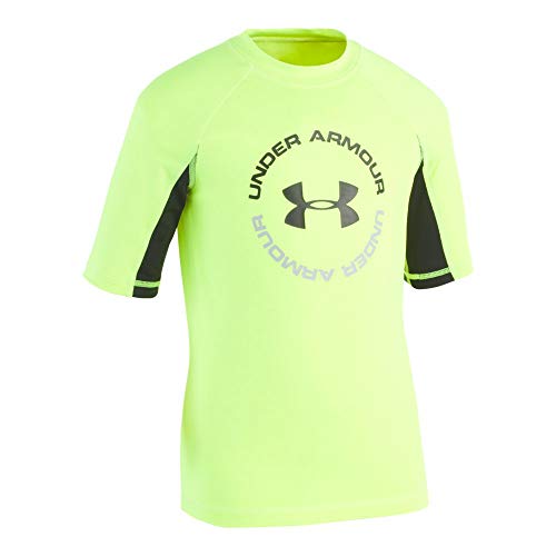 Under Armour Boys' Ua Comp Short Sleeve T-Shirt Rashguard