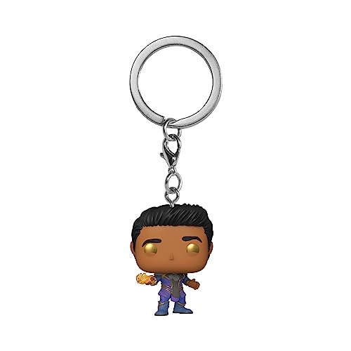 Funko Pop! Keychain: Marvel Eternals - Kingo - The Eternals - Neuartiger Schlüsselanhänger - Vinyl-Minifigur Zum Sammeln - Strumpffüller - Geschenkidee - Offizielle Handelswaren - Movies Fans