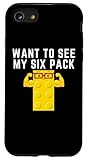 Photo Gallery custodia per iphone se (2020) / 7 / 8 detto divertente voglio vedere il mio allenamento in palestra six pack joke men Photo Gallery custodia per iphone se (2020) / 7 / 8 detto divertente voglio vedere il mio allenamento in palestra six pack joke men