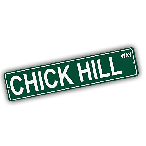 Brotherhood Aluminum Street Sign for Chick Hill - Maine Mountain Wall Decor