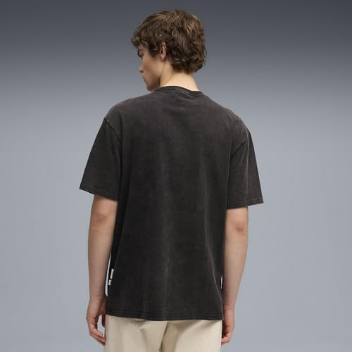 PUMA Herren Scuderia Ferrari Sportswear Graphic T-Shirt S, Black – Ansicht 3