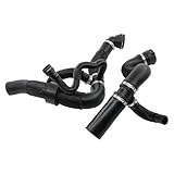 Roneeson 2Pcs Upper and Lower Engine Radiator Coolant Hose for Jeep Renegade 2015-2021 1.3L 2.4L