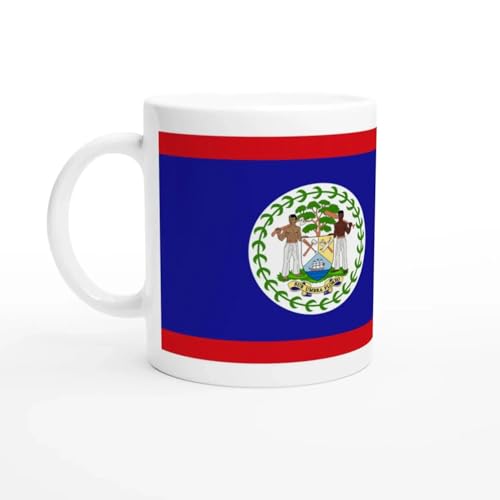 PixelForma Mug Drapeau Belize