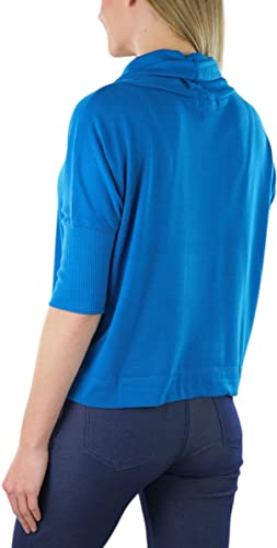 Image of ToBeInStyle Women's Classic Knit Fold Over Turtleneck Pullover
