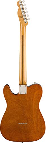 Image of Squier Classic Vibe 60s Thinline Telecaster Electric Guitar, with 2-Year Warranty, Natural, Maple Fingerboard
