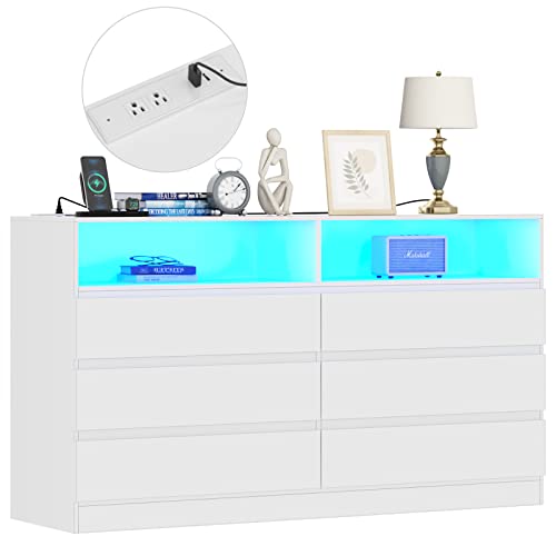 Gyfimoie D-745A1 6 Drawer Double Dresser thumb #3