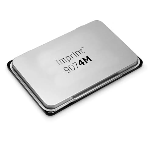 Cuscinetto Inchiostrato Trodat 9072M - Nero A Base Acqua Per Timbri Manuali, 110x70 Mm