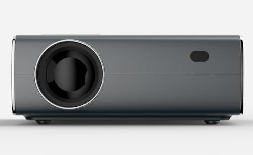 BORSSO Crystal Android 9 Projector for Home | 1080p Native LED Display | 980 ANSI | 4D Keystone & Zoom| 4K HDR HDMI Signal Support| WiFi, Bluetooth... - Image 2