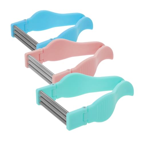 FOMIYES Threading Facial Hair Remover 3pcs Set Hair Removal Epilators for Women Spring Hair Remover for Face Chin Hair Remover Face Epilator