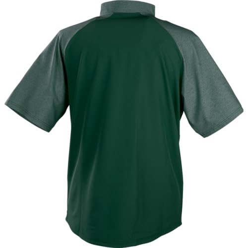 Image of Rawlings | Boy's Colorsync Short Sleeve Cage Jacket | Athletic Training Apparel | Youth Sizes | Multiple Colors