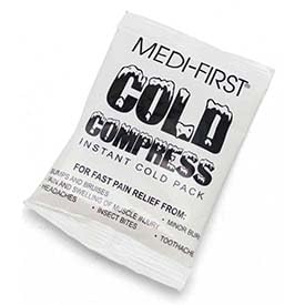 Instant Cold Pack,White,6In. x 4In.