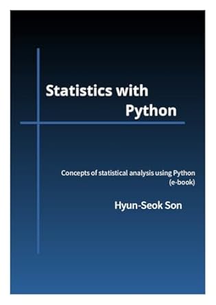 Statistics with Python eBook : Son, Hyun-Seok: Amazon.in: Books