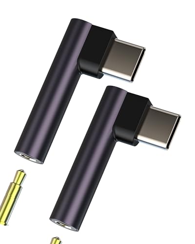 USB C - 3.5mm I[fBIA_v^[ iPhone 17 16 15 Pro Maxp (2pbN) wbhzAUXWbN AppleP[u Type C RlN^R[h Samsung S24 S25 UltraΉ iPad LA_