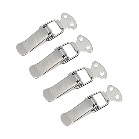 JZK 4-Piece Metal Spring Loaded Toggle Latch Cover