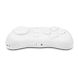Gamepad-Fernauslöser, Gamepad-Joystick-Griff Kabellos integrierter Akku für IOS-PC-Systeme(Weiß)