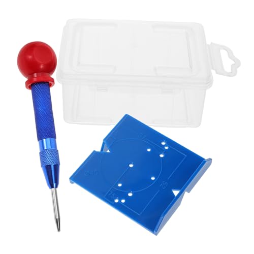 WOONEKY Concealed Hinge Door Clamp Hinge Hole Marker Jig Stand Drilling Guide for Cabinet Hardware