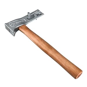 Magnet Roofing Hatchet,17oz Magnetic Faced Roofing Hatchet for Quick Installation of Roofing Nails And Felt Caps