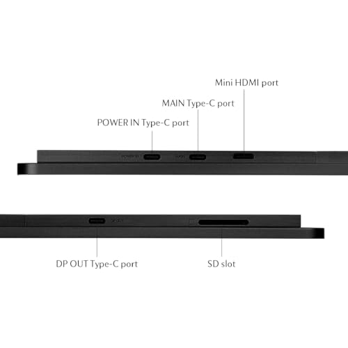 Image of SOTSU FlipAction Pro 16 inch Gen 2 | 2.5K Portable Monitor | 2560 x 1600 (WQXGA) | 120 Hz | 100% DCI-P3 | 400 Nits | Pivot Rotate | Full Metal CNC | Perfect Match for Mac and Windows (Universe Black)