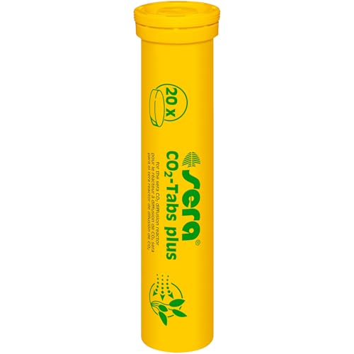 Sera Pastillas de CO2, 20 Pastillas (90 g) – Pastillas de CO2 Fertilizantes para el Reactor de difusión de CO2.
