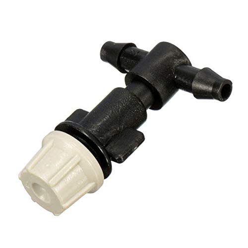 Sprinkleur de brumisation en Plastique de 1/4 Pouce de 1/4 Pouce for Le système de Refroidissement de la Plante à Fleurs de Serre avec té arroser la pelouse