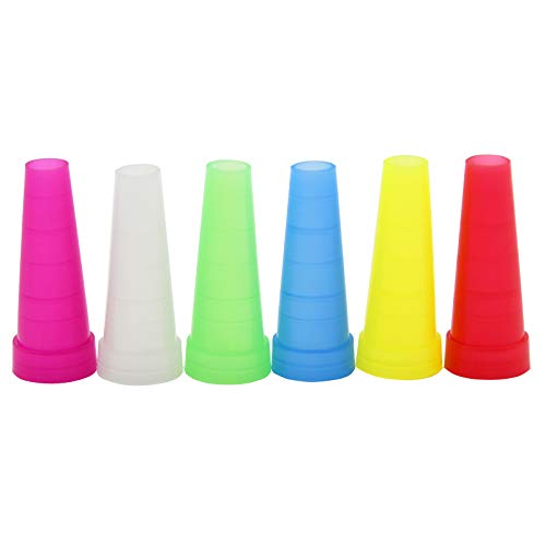 HW Premium 1.4'' Hookah Tips Shisha Nargila Hose Mouth Tips Hookah Nozzle Mouthpiece Hookah Special Disposable Nozzle 100 Pcs Per Bag(1.4'' 100pcs)