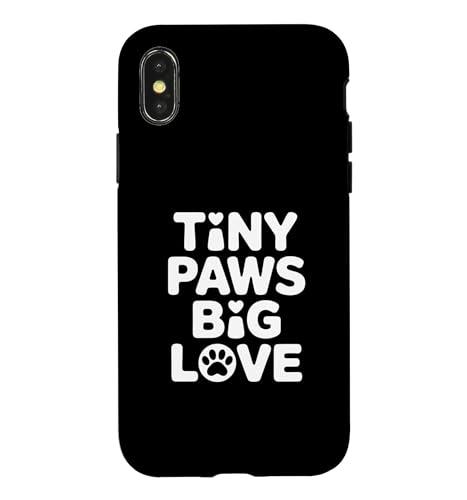 Tiny Paws Big Love �X�}�z�P�[�X iPhone X/XS �p