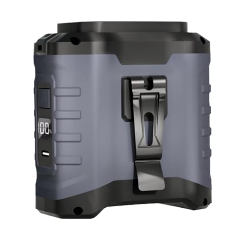 Ventilador Portátil,Ventilador de Mesa Ligero - Recargable USB 16000 RPM Flujo De Aire Potente Para Deportes Al Aire Libre Camping Senderismo Gimnasio