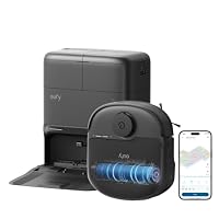 eufy C28 Robot Aspirapolvere HydroJet 5 in 1, Nero
