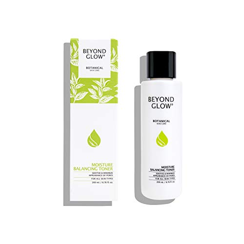 Beyond Glow Botanical Skin Care Moisture Balancing Toner Soothe and Minimize The Appearance Of Pores for All Skin Types, 6.76 Fl Oz (BGSMBT7A)