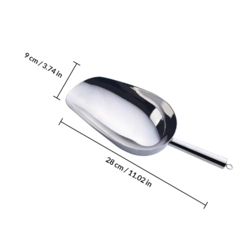 Pala de arroz y hielo en acero inoxidable ULTECHNOVO set de 2 piezas color plata para tiendas 3