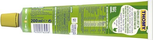 THOMY Gourmet Remoulade, Mayonnaise mit feinen Kräutern, Essiggurken und Zwiebeln, Vegetarische, 200ml Tube (1 x 200ml)
