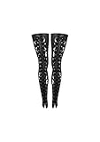 Noir Handmade Damen Strümpfe aus Powerwetlook M
