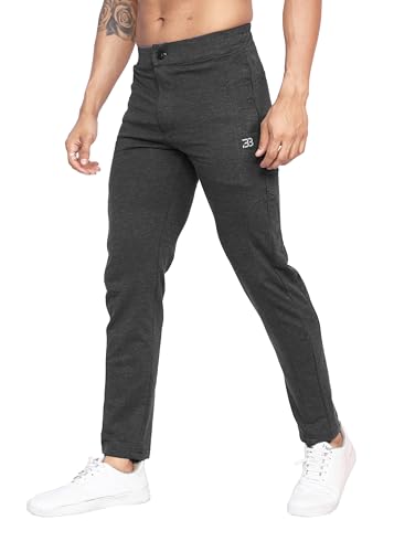Image of Big Button Men's Cotton Regular Fit Track Pants