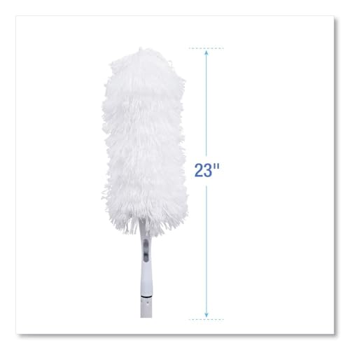 Image of Boardwalk Microfeather Duster, Microfiber Feathers, Washable, 23 inch, White