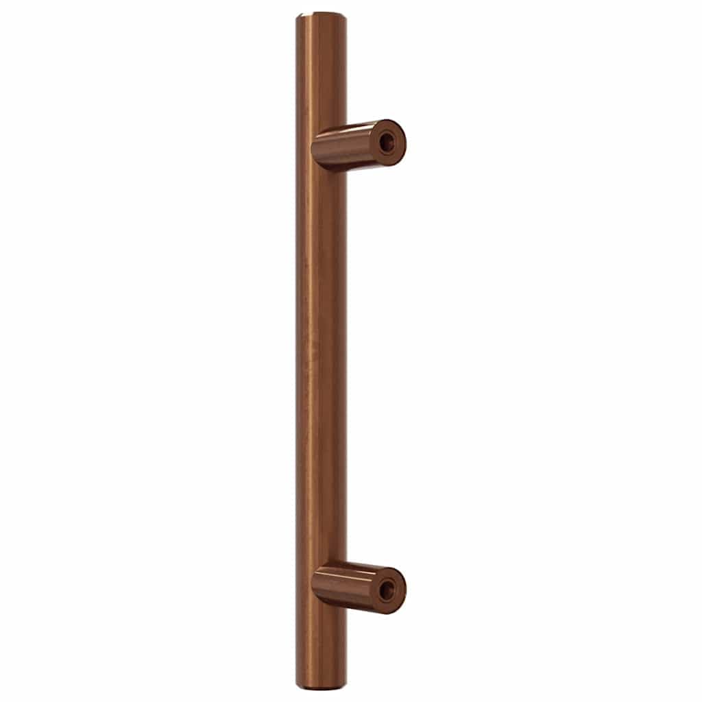 Mangloder Möbelgriffe 20 Stück Bronzen 96 mm Edelstahl Schrankknauf Türgriff Schubladengriff Kommodenbeschlag für Küche Bad Wohnzimmer, langlebiges Design, zuschneidbare Schrauben