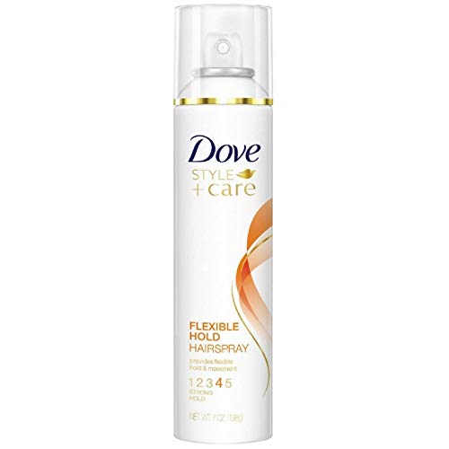 Dove Style + Care Flexible Hold Hairspray Strong Hold 7 oz ( Pack of 8)