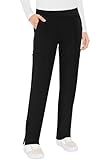 Med Couture Energy Women's Yoga Two Cargo Pocket Pant, Black, X-Large